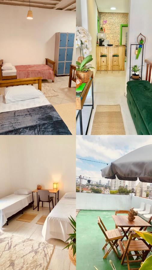 Hostel Pe De Acai - Quarto Compartilhado サンパウロ エクステリア 写真